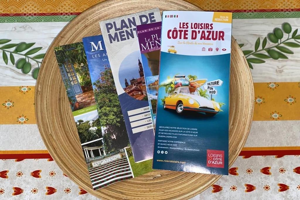 Le Montfleuri- Centre-Ville - Parking Prive - Vue Mer Ментона Екстериор снимка
