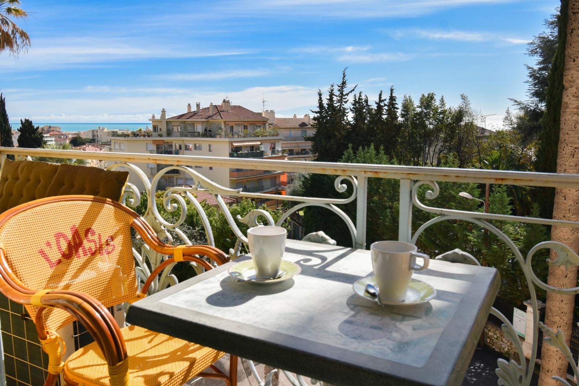 Le Montfleuri- Centre-Ville - Parking Prive - Vue Mer Ментона Екстериор снимка